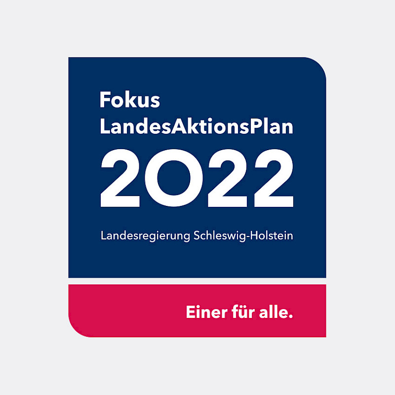Bild zeigt das Logo des Fokus-Landesaktionsplan 2022.